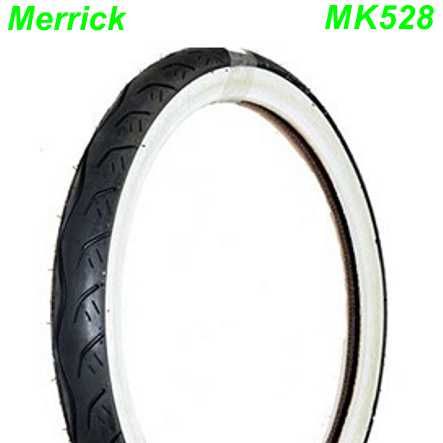 Merrick Mofa Pneu MK528 16x2.25 16x2 1/4 38B MK528 Weisswand
